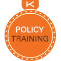 Policy Training course badge